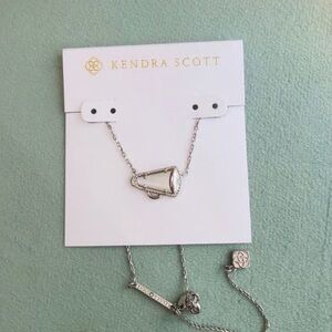 Kendra Scott Silver Cheer Necklace